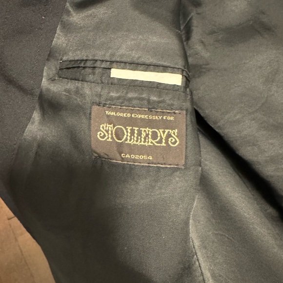 Stollery’s Men’s 100% Wool Suit | 42W Jacket 35R Pants - Picture 3 of 6